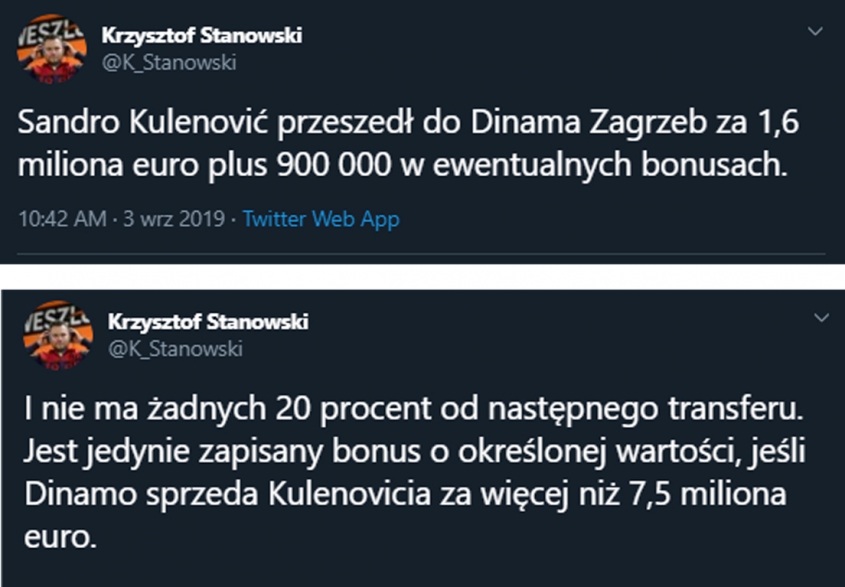 TYLE zarobiła Legia na Sandro Kulenoviciu!